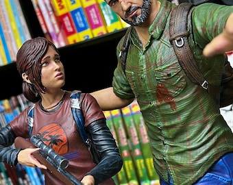 Statua in resina dipinta su misura di Last of Us