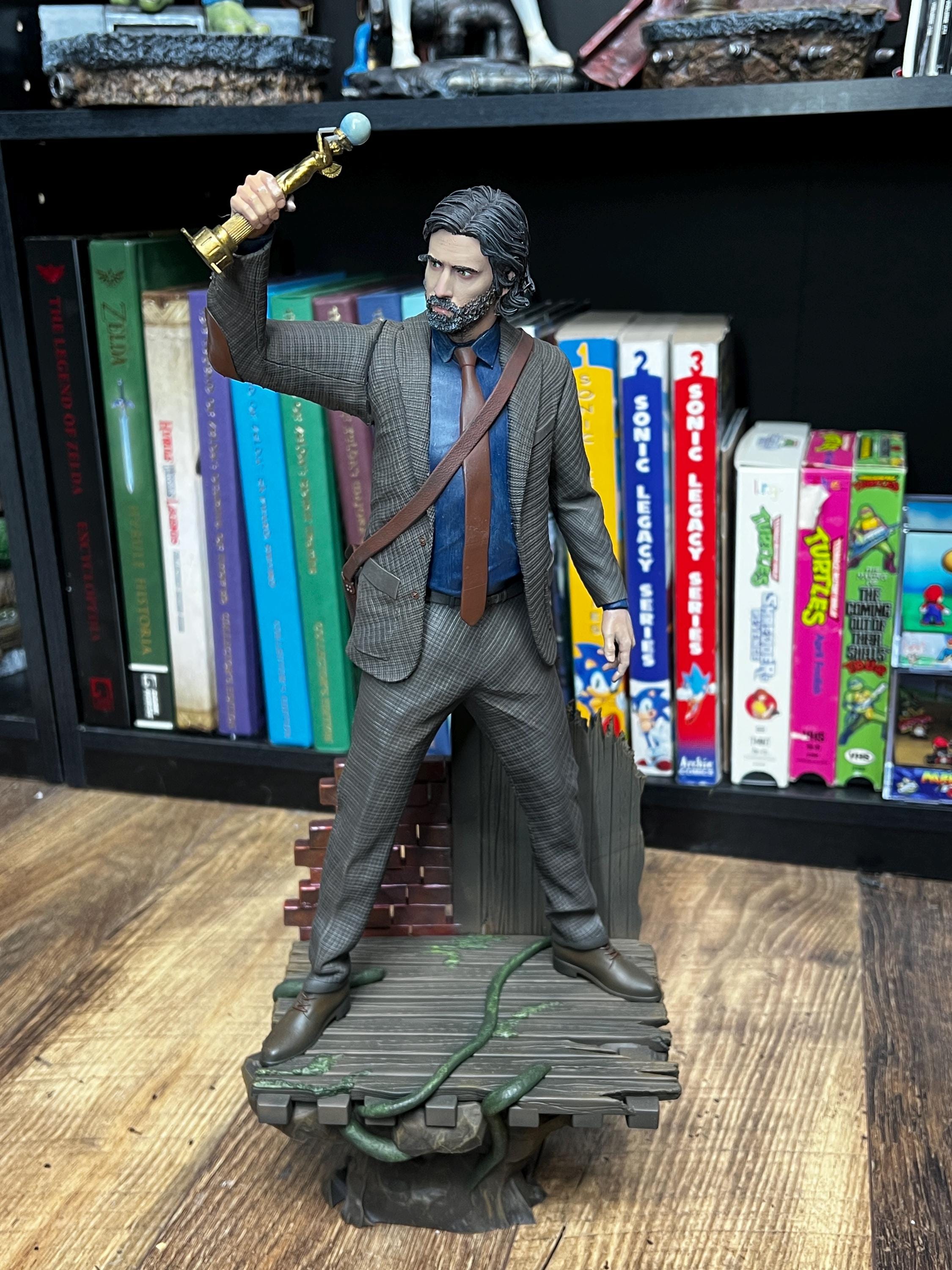 Custom Painted 3D Printed Alan Wake From Alan Wake 2 - Etsy