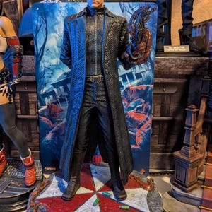 Custom Painted 3D Printed Albert Wesker from Resident Evil