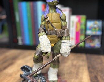 Custom Painted Resin IDW Purple Ninja Boy