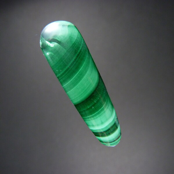 Chatoyant Malachite Cabochon