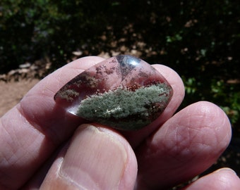 Phantom Agate Cabochon