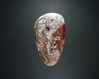 Cabochon Crazy Lace en agate