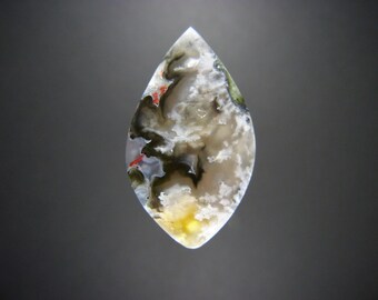 Orange Plume Agate