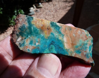 Rowley Mine Chrysocolla Slab