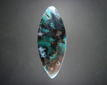Ray Mine Gem Silica W/ Tenorite Cabochon
