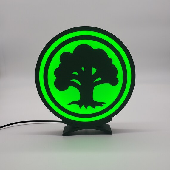 Green Mana Symbol Lightbox | Magic the Gathering | MTG TCG