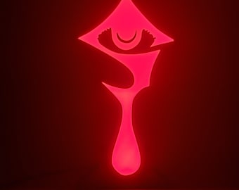 Hellsing Lightbox | Hellsing Ultimate Anime | Alucard Themed 3D Lamp | Dark Vampire Fantasy Decoration | Manga Wall Art |  Room Decor Sign