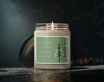 Grief candle: Self-Care, Positive Affirmations, Mental Health