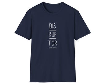 Camiseta Disruptor: Camiseta de algodón Change Maker