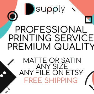 Printing Service, Print My Design, Poster Print Sign, Any Size, Any File, Custom Print, Free Shipping, Printed Posters, Printed Wall Art