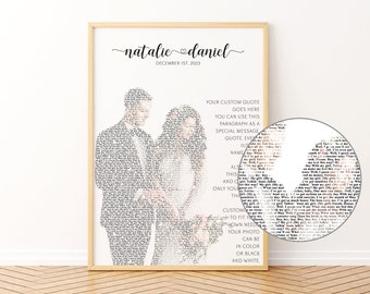 Wedding Song Lyrics from Photo First Dance Song Lyrics Wall Art First Dance Song Lyrics Wall Art Paper Anniversary Gift Wedding Vows Gift