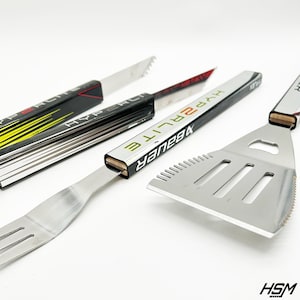 Juego de herramientas para barbacoa con palos de hockey de primera calidad