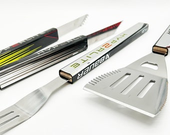 Premium Hockey Stick BBQ Set