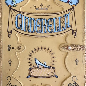 Cinderella Storybook Prop Book Box