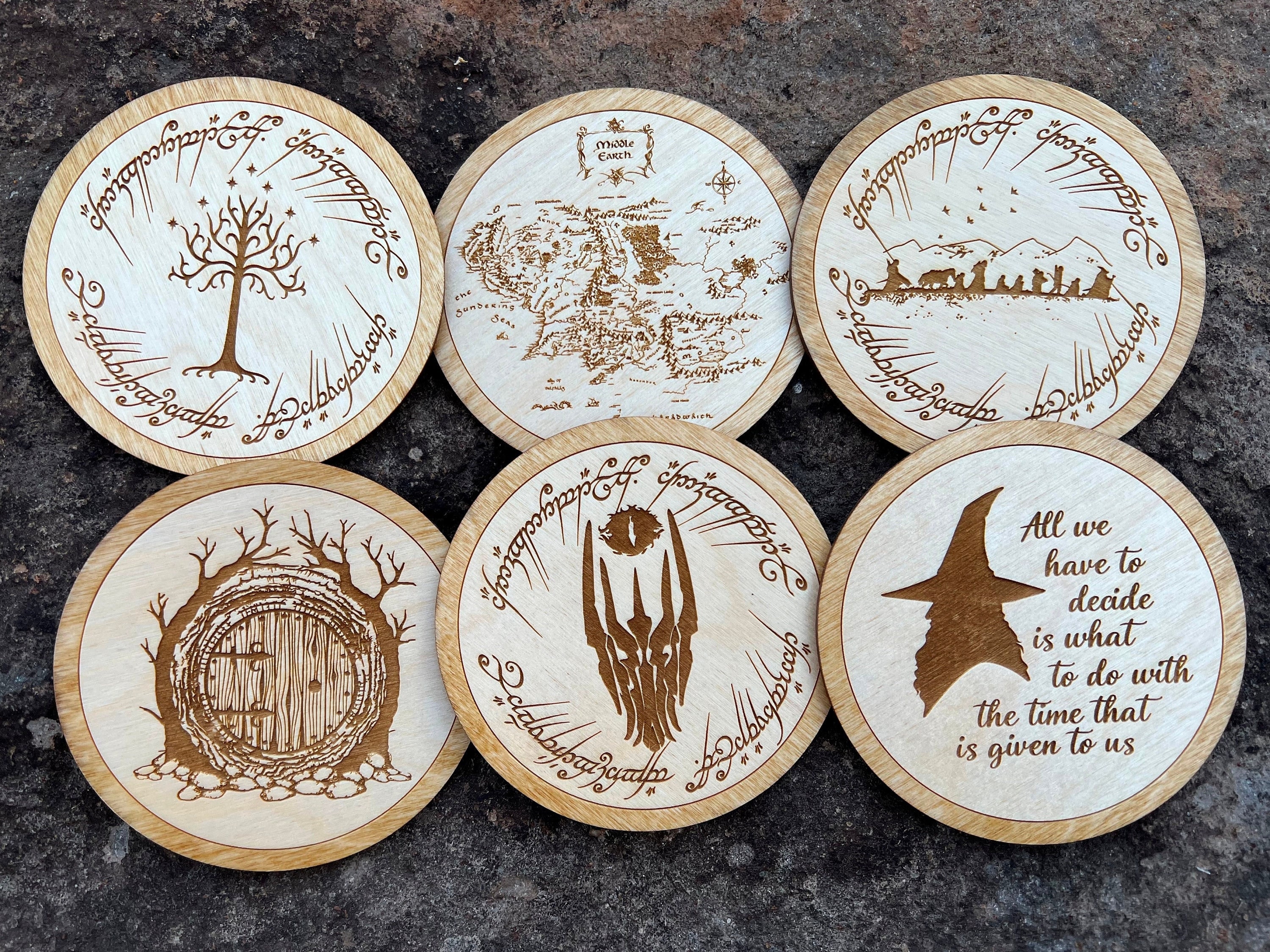 LOTR Coasters