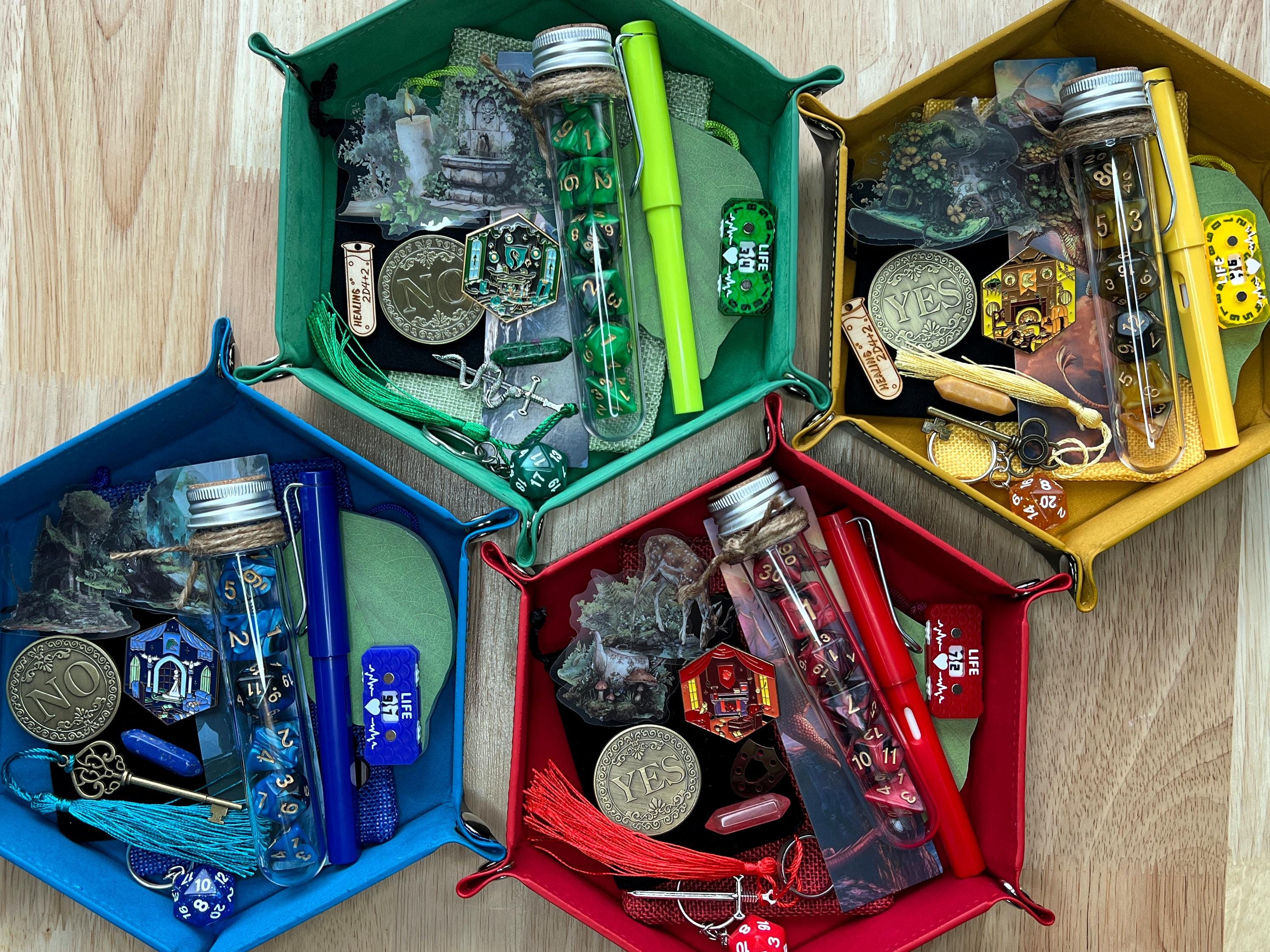 Random Dnd Mini Box Wizard School Dnd Bundle Box, up to 20 Surprise D&D Items Inside, RPG ...