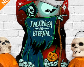 Halloween Is Eternal - Vintage Style Halloween Die Cut Decoration