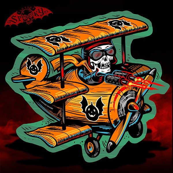 The Dead Baron Vintage Style Halloween Die Cut Decoration