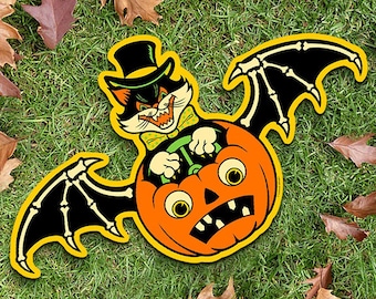 Fright Flyer Halloween Die Cut Decoration