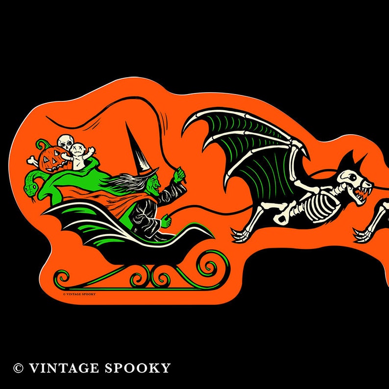 Merry Witchmas Die Cut image 2