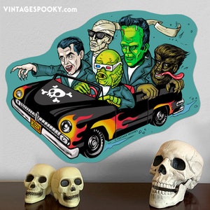 Decoración troquelada de Monster Mash
