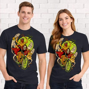 I Remember Halloween T-Shirt – Vintage Trick or Treat Kids – Unisex Black Short Sleeve 100% Soft Cotton – Professionally Screen Printed image 3