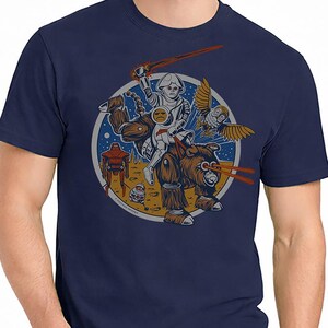Nerd Wars T-Shirt – Sci-Fi Parody Print – Unisex Green Short Sleeve 100% Soft Cotton – Professionally Screen Printed image 1