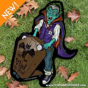 Vlad Is Rad Halloween Die Cut Decoration