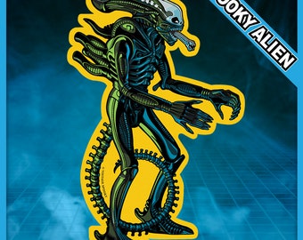 Spooky Alien Diecut Decoration