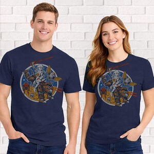 Nerd Wars T-Shirt – Sci-Fi Parody Print – Unisex Green Short Sleeve 100% Soft Cotton – Professionally Screen Printed image 3