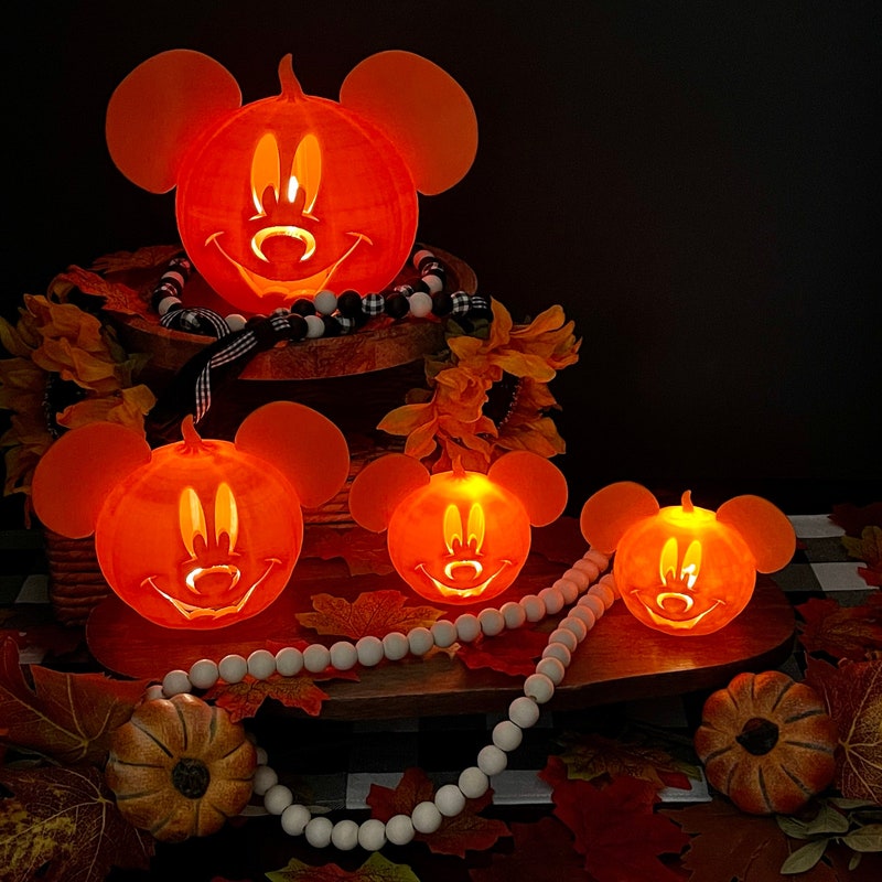 Mickey Mouse Jack O Lantern - Etsy
