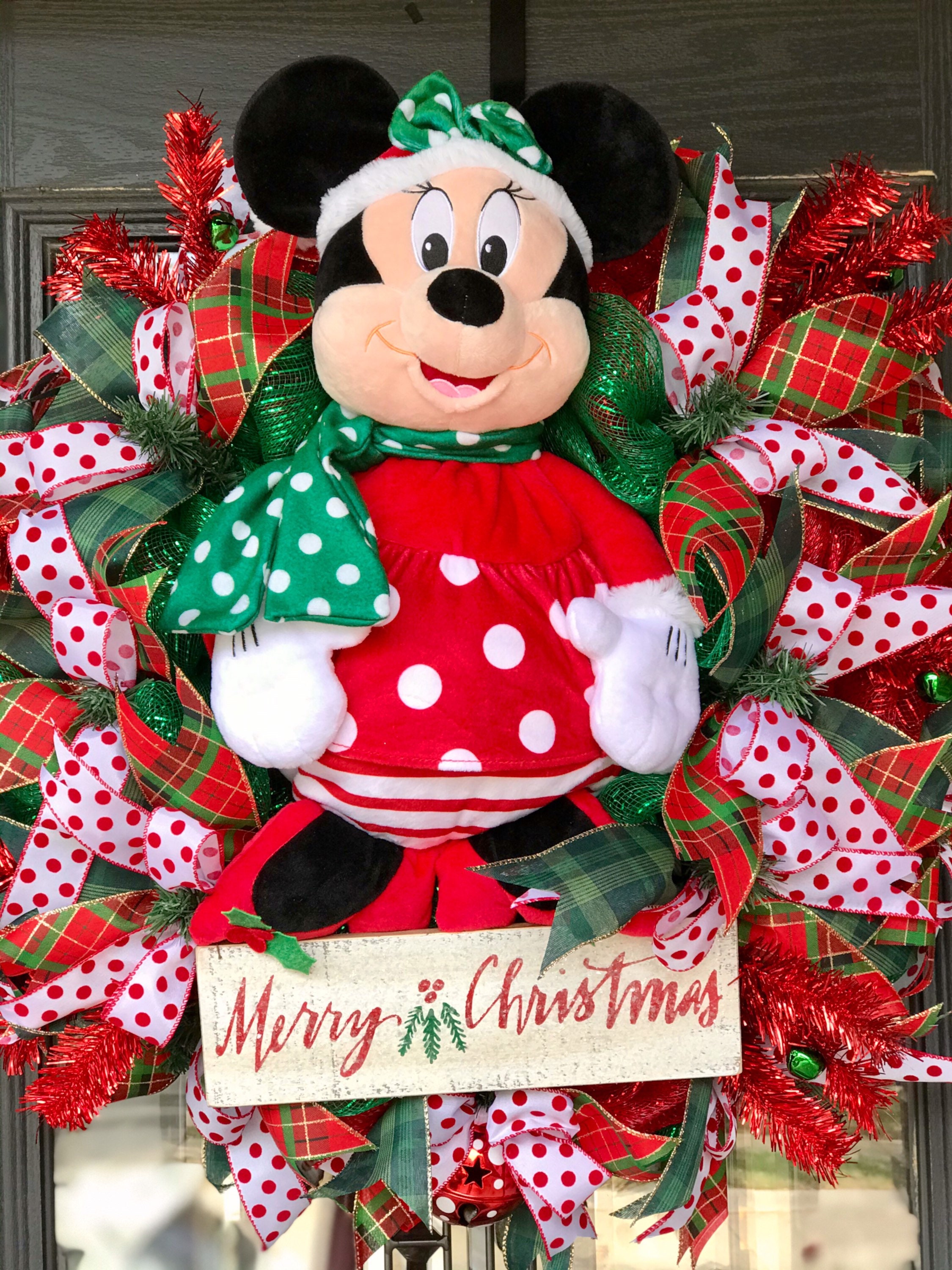 Disney Christmas Wreath 