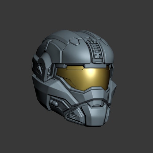 Commando Helmet Halo Reach 3D Print Files Etsy Australia