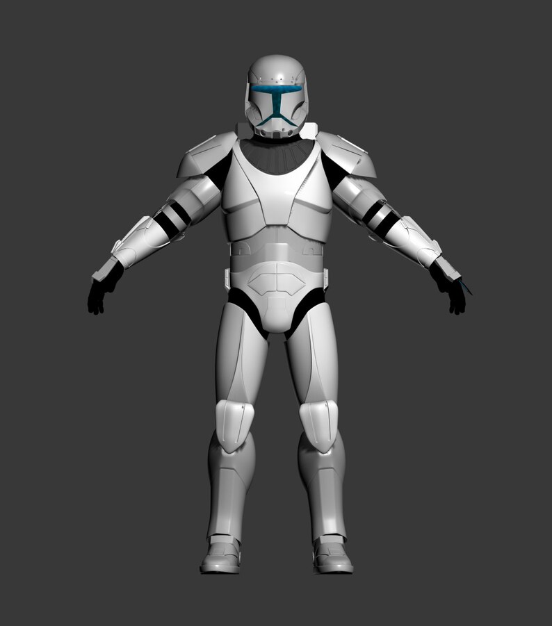 clone commando armor 3d print