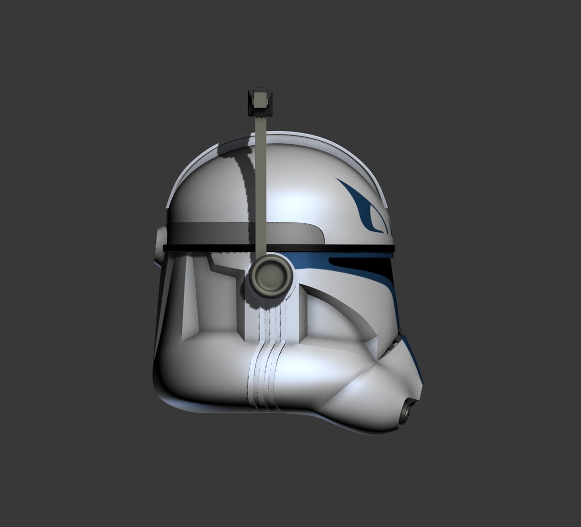 captain rex helmet 3d print