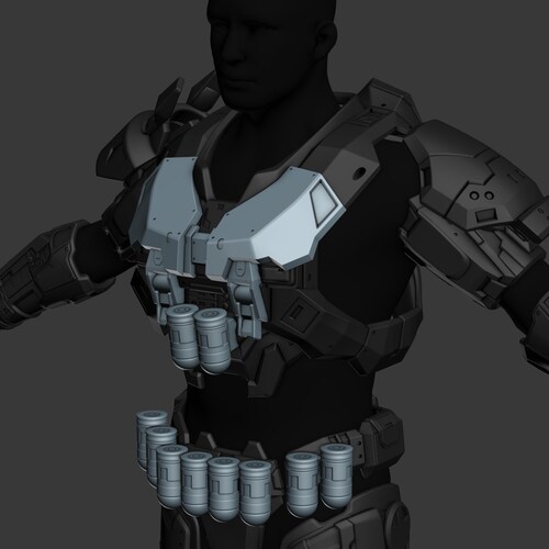 Wearable Reach CQC Shoulder 3D Print File - Etsy Canada