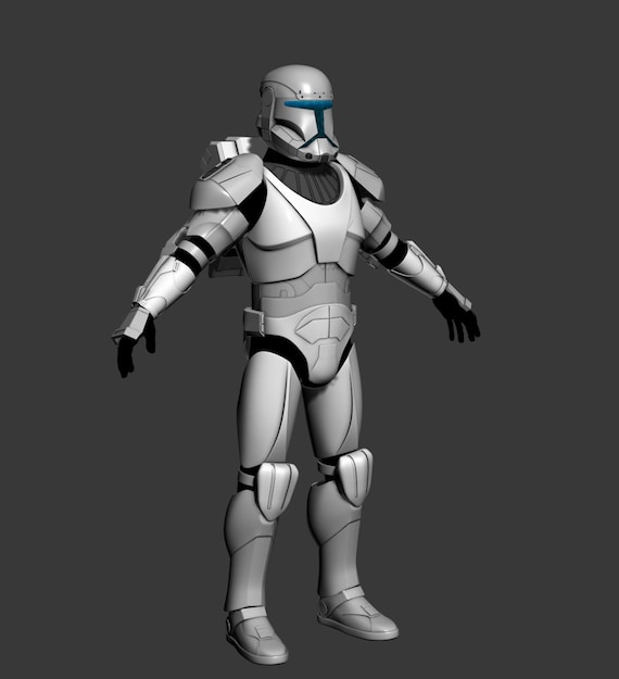 Republic Commando Cosplay 3d Print Model Etsy