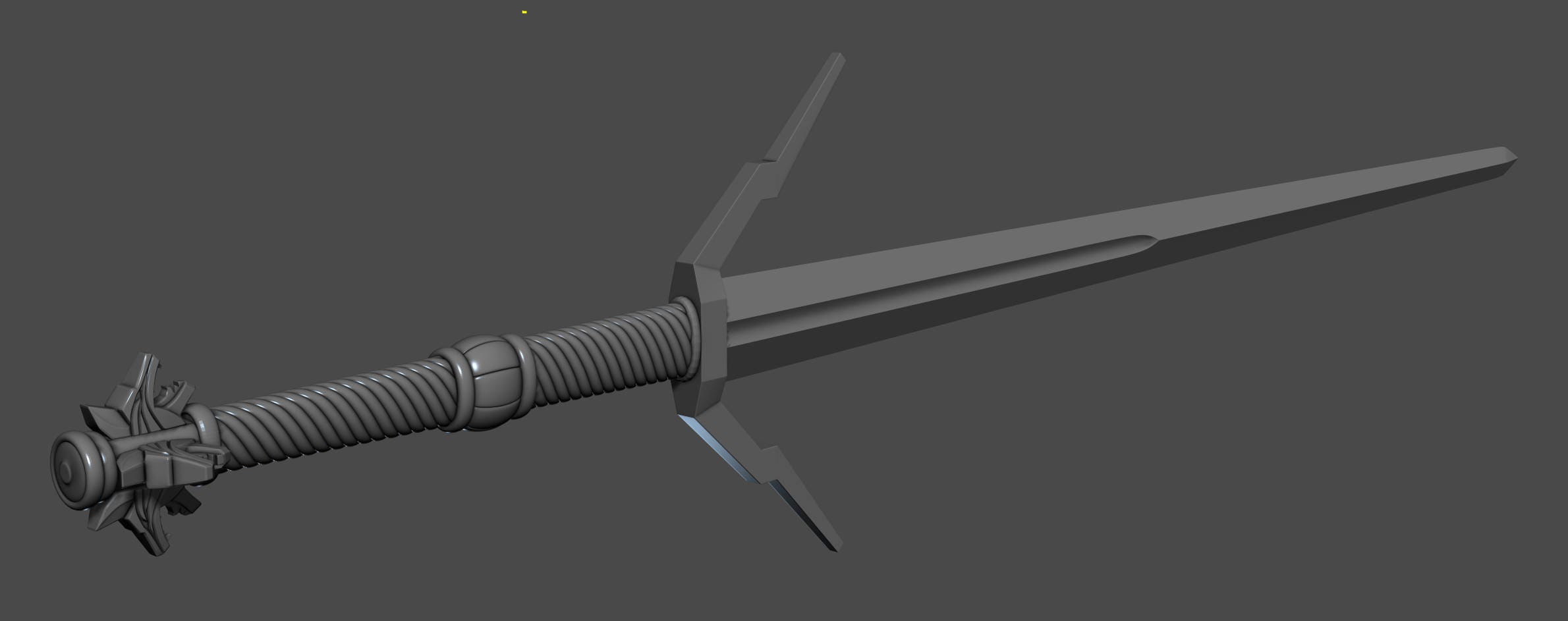 Grandmaster Witcher Wolven Silver Sword 3D Printable Model -  Hong Kong