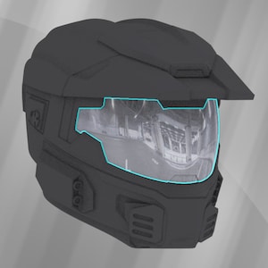 Reach MKV vacuum formed visor