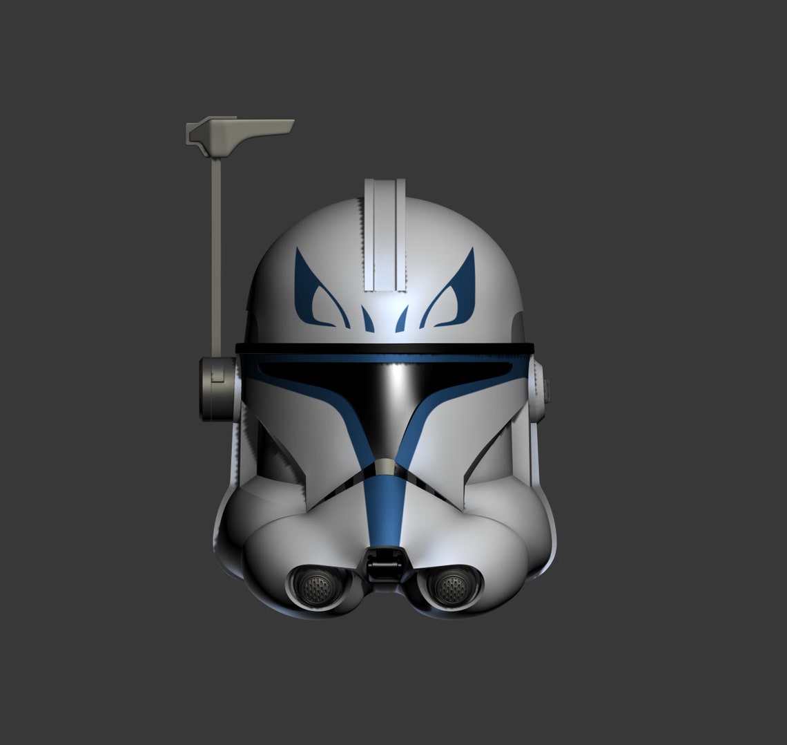 Clone Captain Rex Helmet 3D Printable Model - Etsy