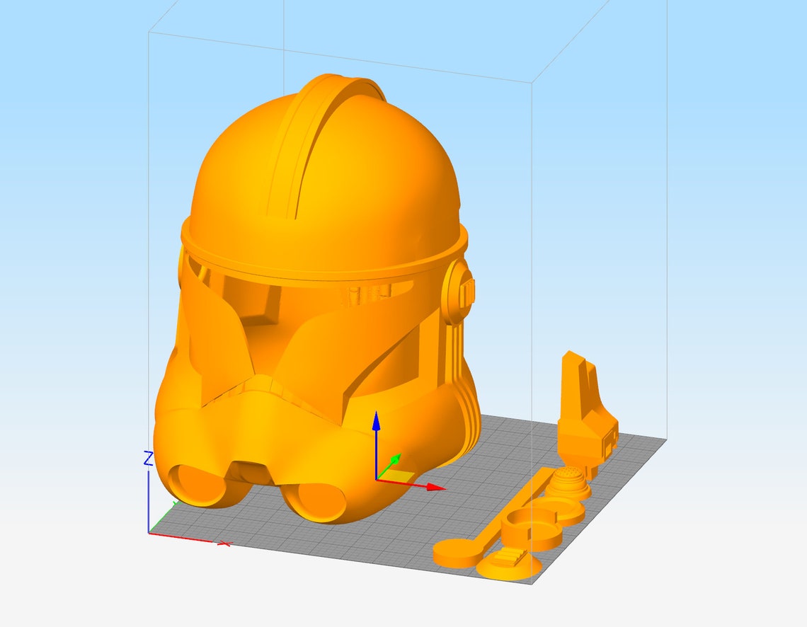 captain rex helmet 3d print
