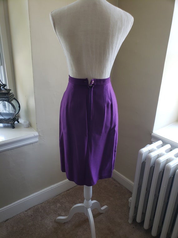 1960s Purple Skirt - image 2