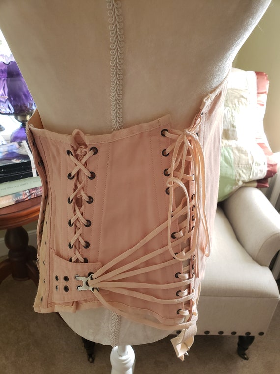 Pale Pink 1930s CAMP Lingerie Girdle