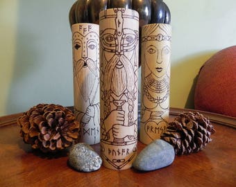 Minipost de Dios Thunor/Thórr (Ídolo)