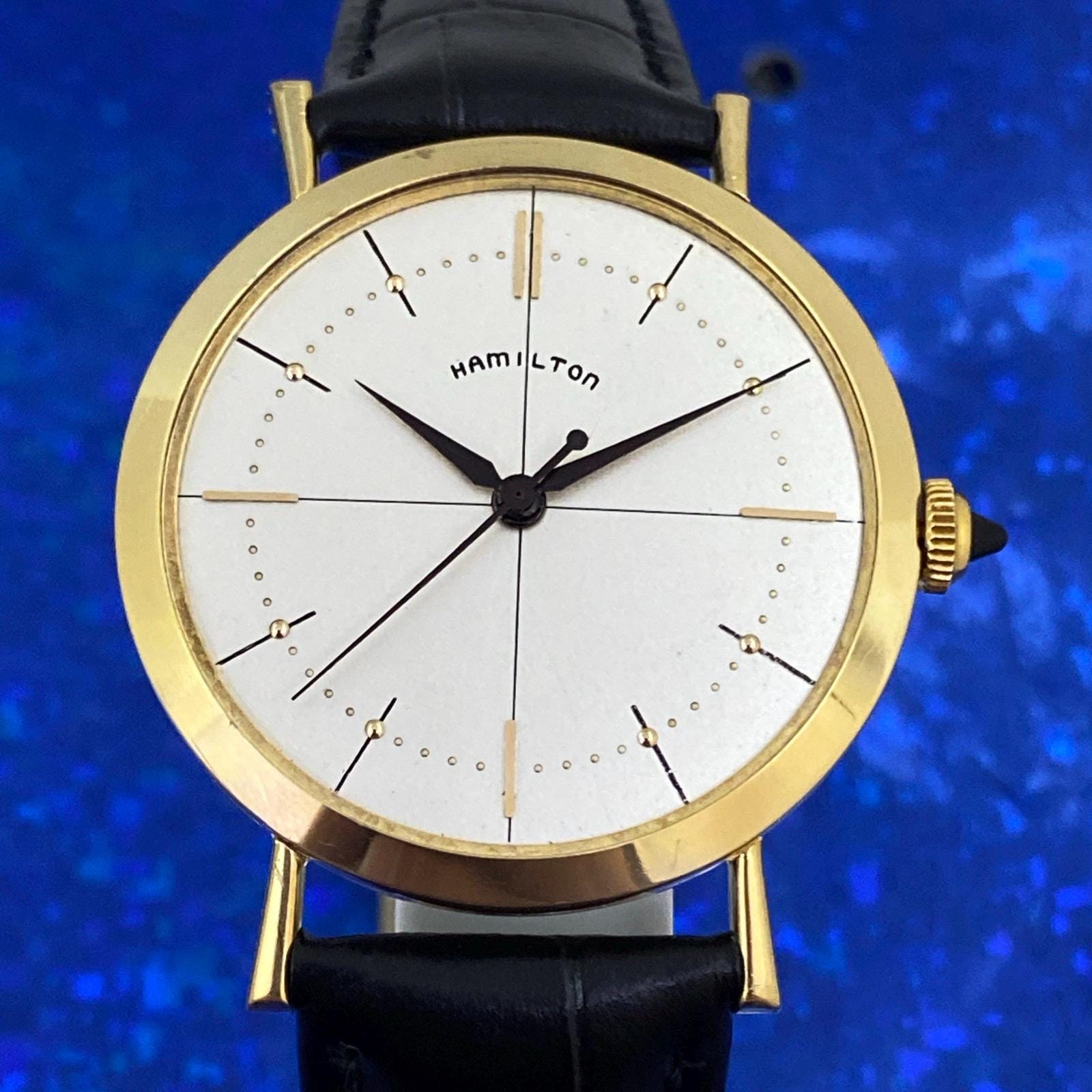 1957年製ヴィンテージの男性用ハミルトン シンクラフト II 完全整備