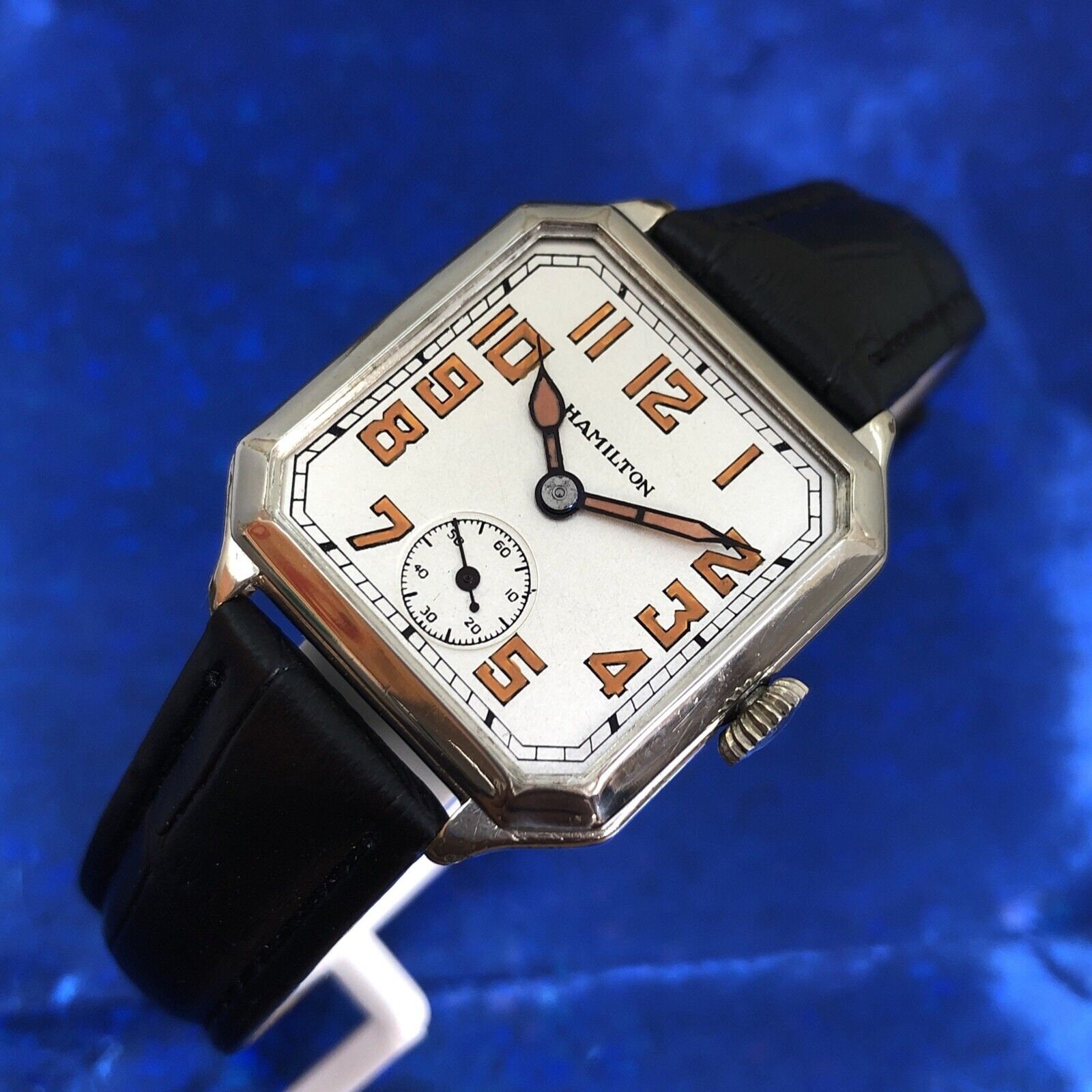 Hamilton square watch best sale vintage