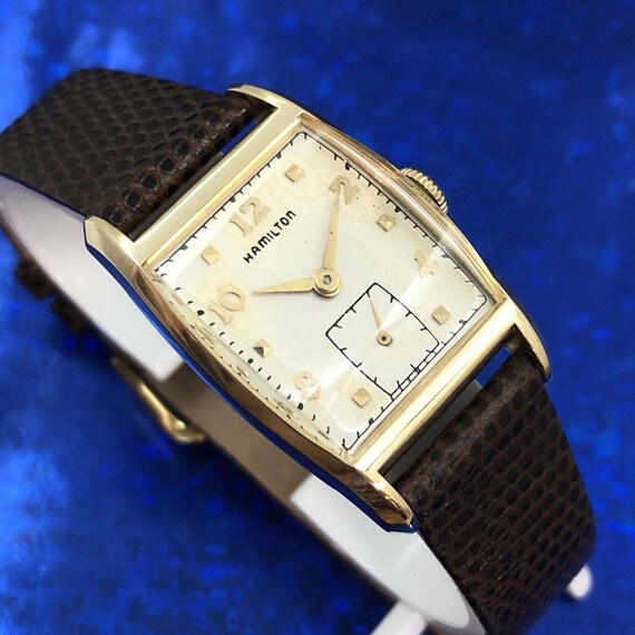 Exquisite Vintage 1949 Man s Hamilton AUSTIN B Manual Wind Serviced WARRANTY