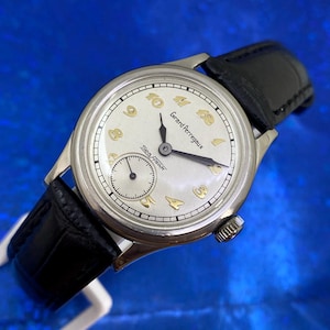 Vintage 1950’s Man’s GIRARD PERREGAUX Sea Hawk Stunning Dial Serviced & WARRANTY