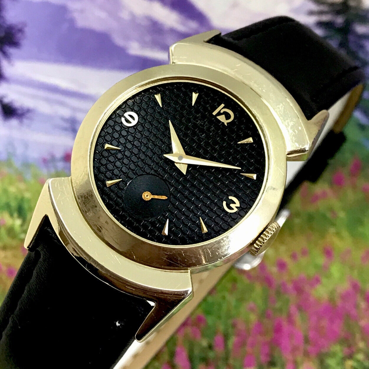 Stunning Vintage 1953 Mans Lord Elgin BLACK KNIGHT Running